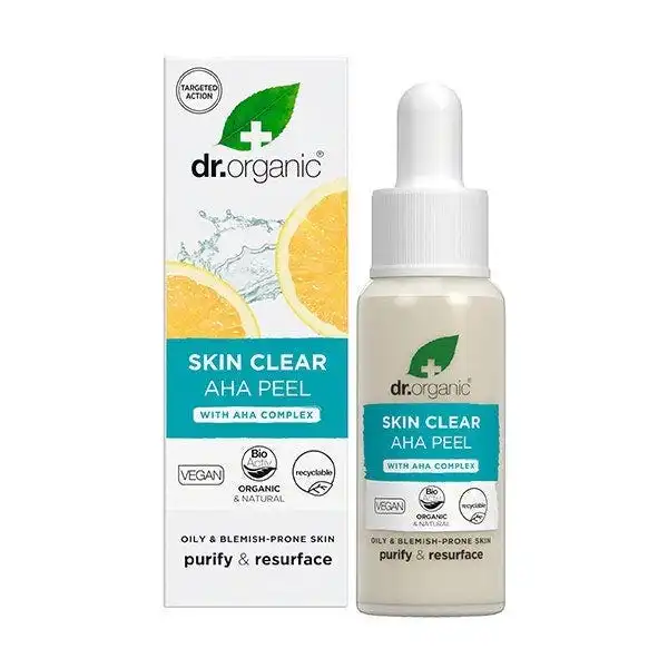 Skin Clear Aha Peel - Dr. Organic - Comparador de precios