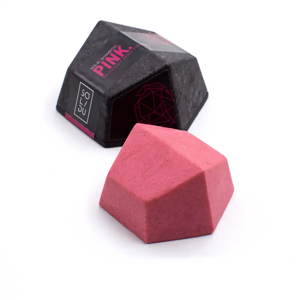 Solidu Solidu Shampoo Bar Normal Hair The Pink Peonia , 65 gr - Solidu - Comparador de precios