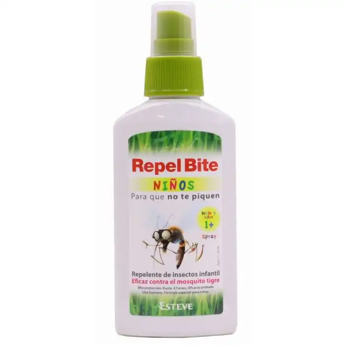 Spray Repelente de Insectos para Niños 100 ml - Repel Bite - Comparador de precios