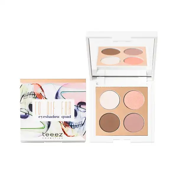 To Die For Eyeshadow Quad Scarlet Adrenaline - TEEEZ - Comparador de precios
