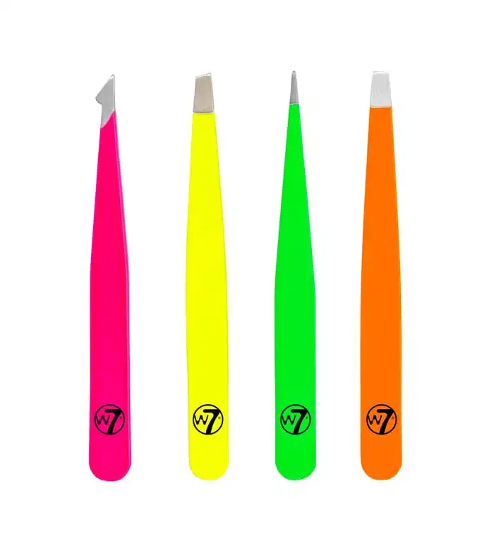 W7 - *Glow Getter* - Set de pinzas de depilar Neon - W7 - Comparador de precios