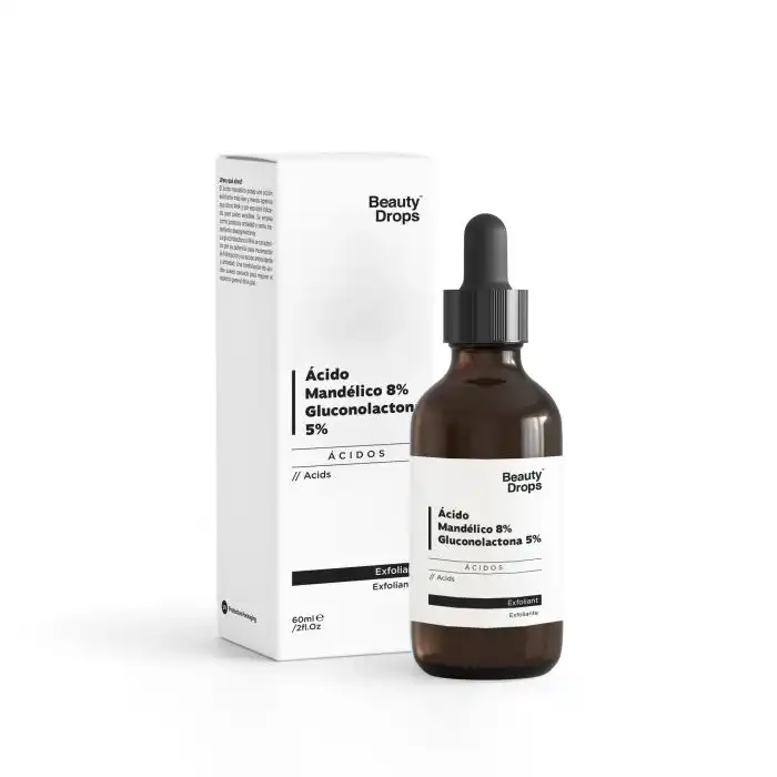 ¡38% DTO! Ácido Mandélico + Gluconolactona Exfoliante 60 ml - Beauty Drops - Comparador de precios