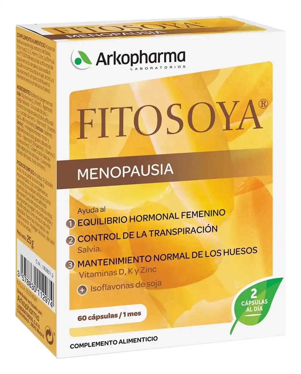 Arkopharma - 60 Cápsulas Fitosoya Menopausia - Arkopharma - Comparador de precios