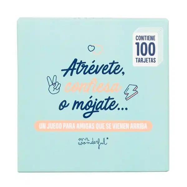 Cartas Atrévete, Confiesa O Mójate - Mr Wonderful - Comparador de precios