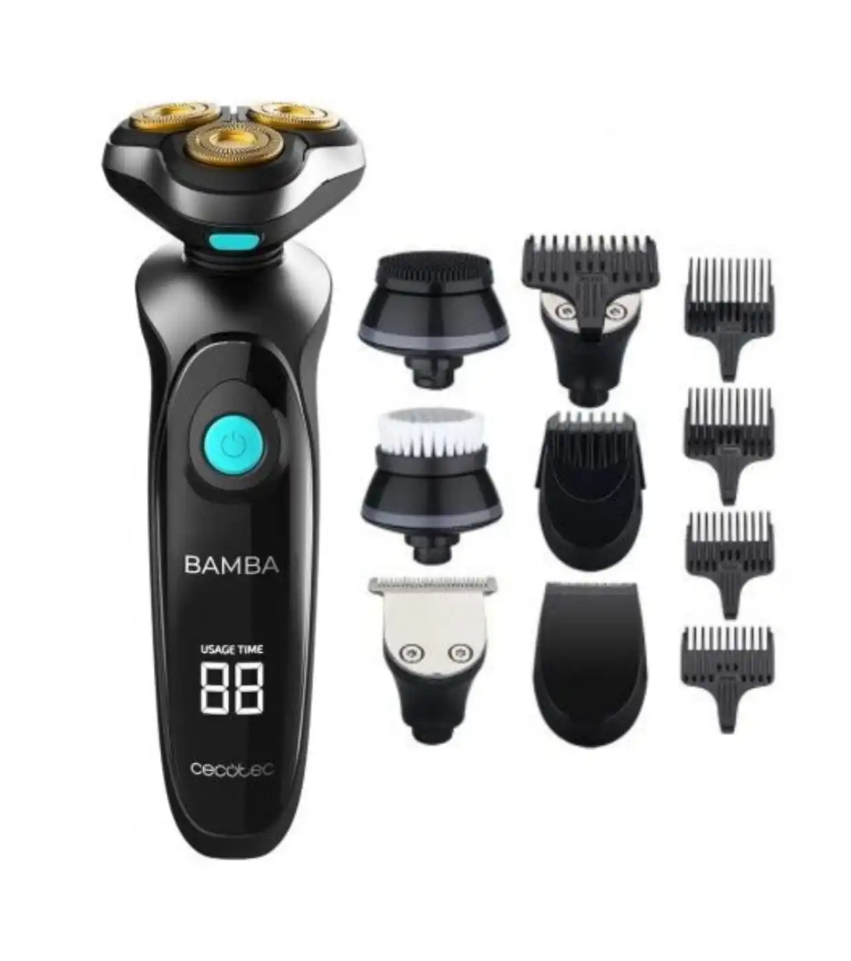 Cecotec - Maquinilla de afeitar Bamba Precision Care Twistgroom - 10 in 1 - Cecotec - Comparador de precios