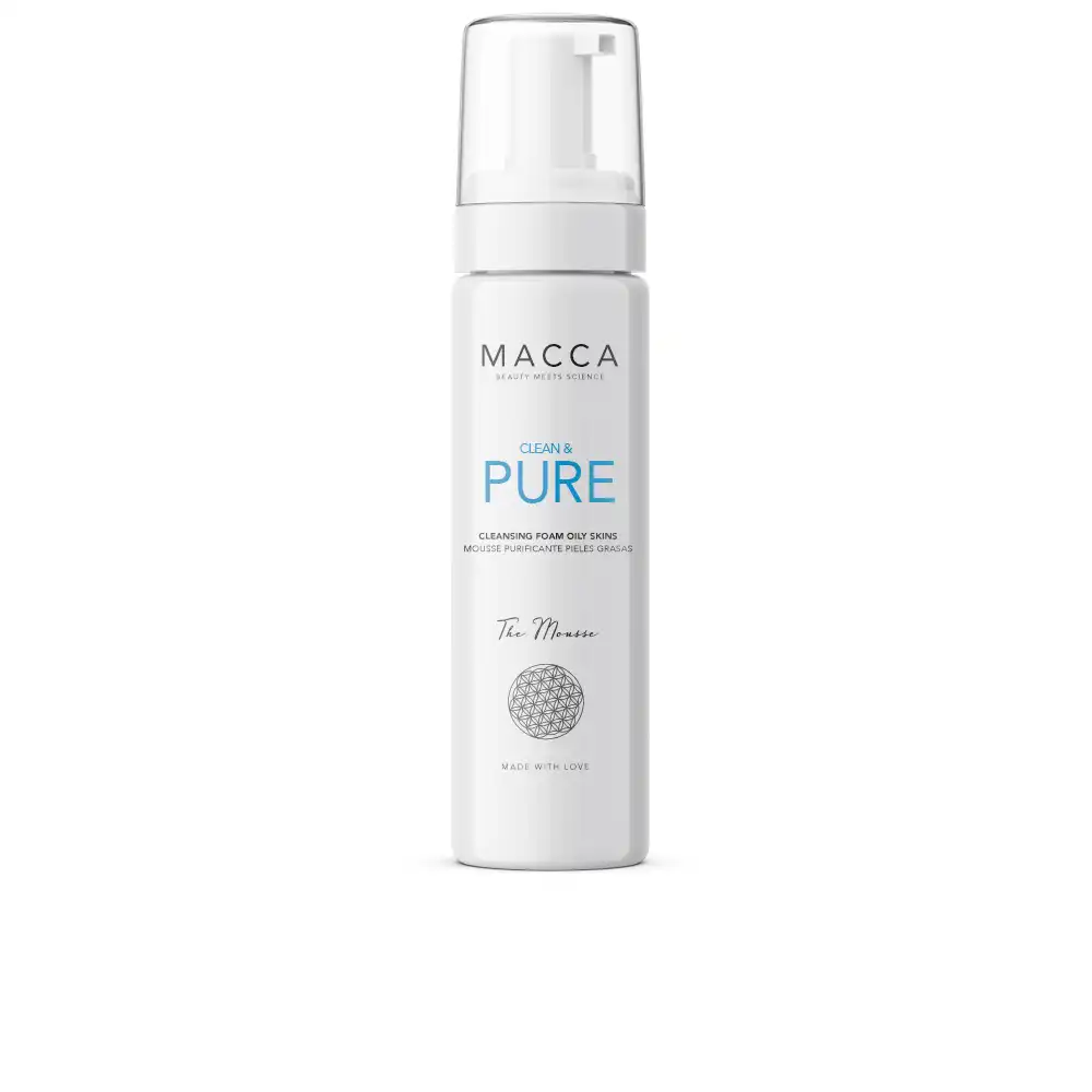 Clean & Pure cleansing foam oily skins 200 ml - Macca - Comparador de precios