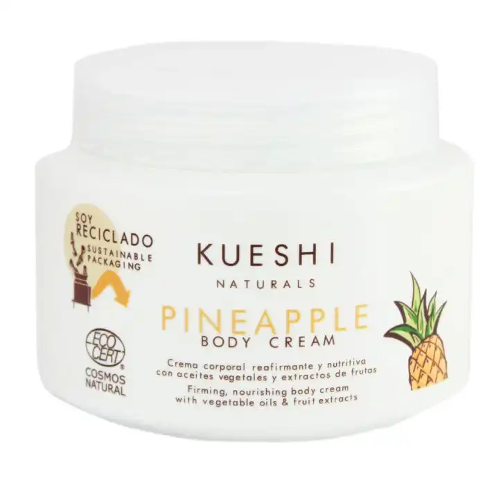 Crema Corporal Reafirmante y Nutritiva Piña 250 ml - Kueshi - Comparador de precios