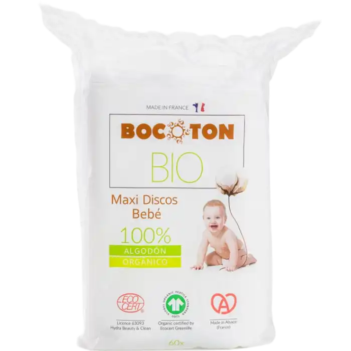 Discos de Algodón para Bebé Maxi - Bocoton - Comparador de precios