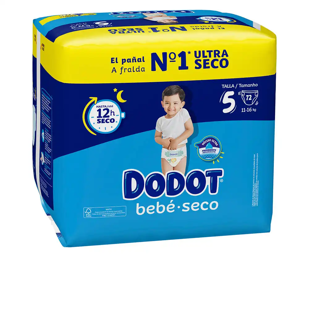 Dodot Etapas talla 5 pañales 11-16 kg 72 u - Dodot - Comparador de precios