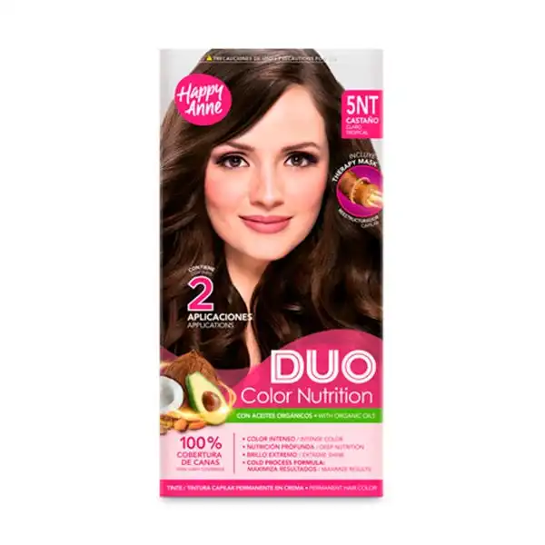Duo Color Nutrition 5Nt CastaÃ±o Claro Tropical - Happy Anne - Comparador de precios