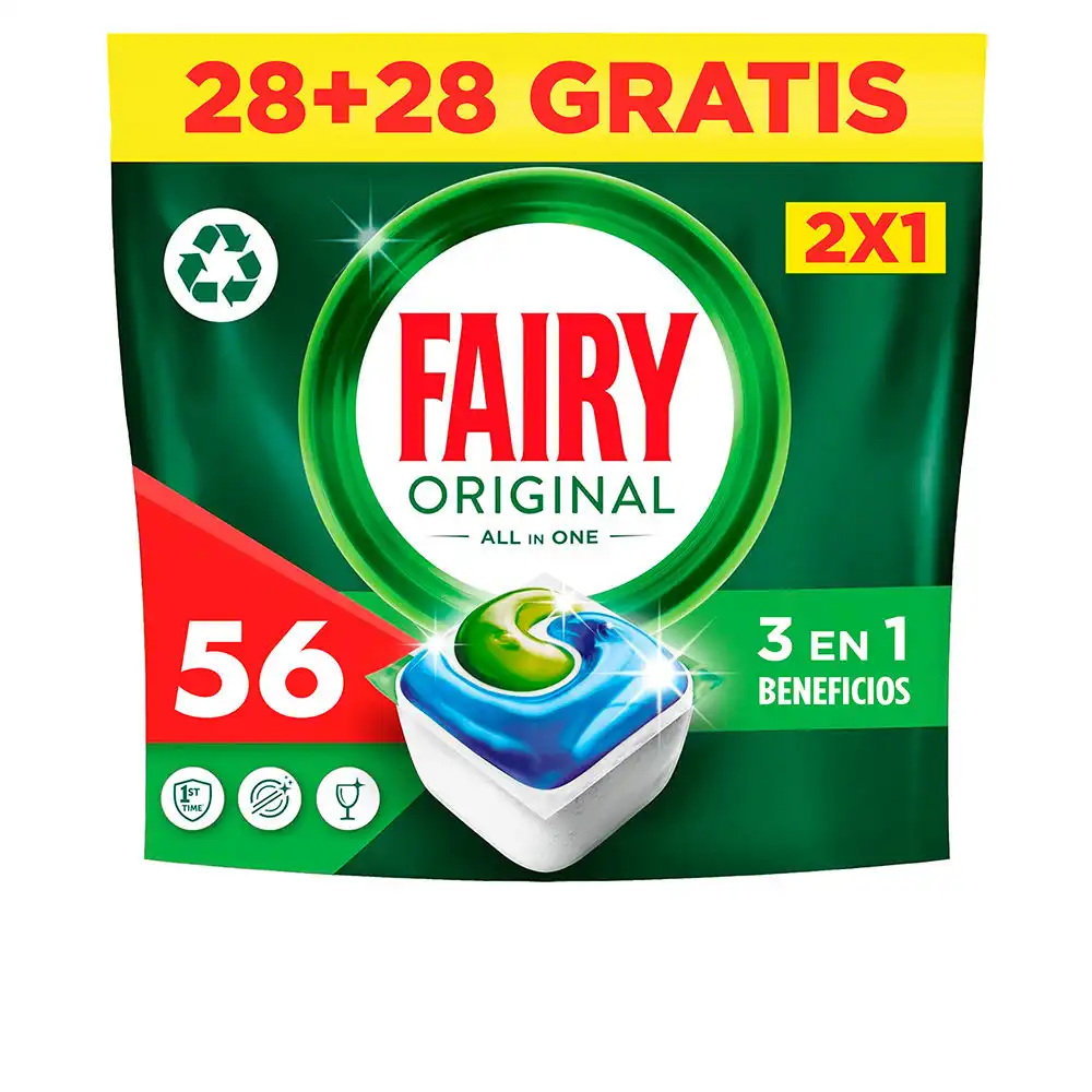 Fairy Todo En 1 Original lavavajillas 56 cápsulas - Fairy - Comparador de precios