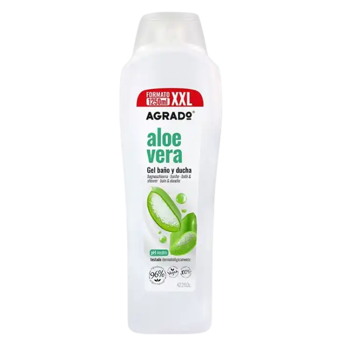 Gel de Baño y Ducha XXL Aloe Vera 1250 ml - Agrado - Comparador de precios