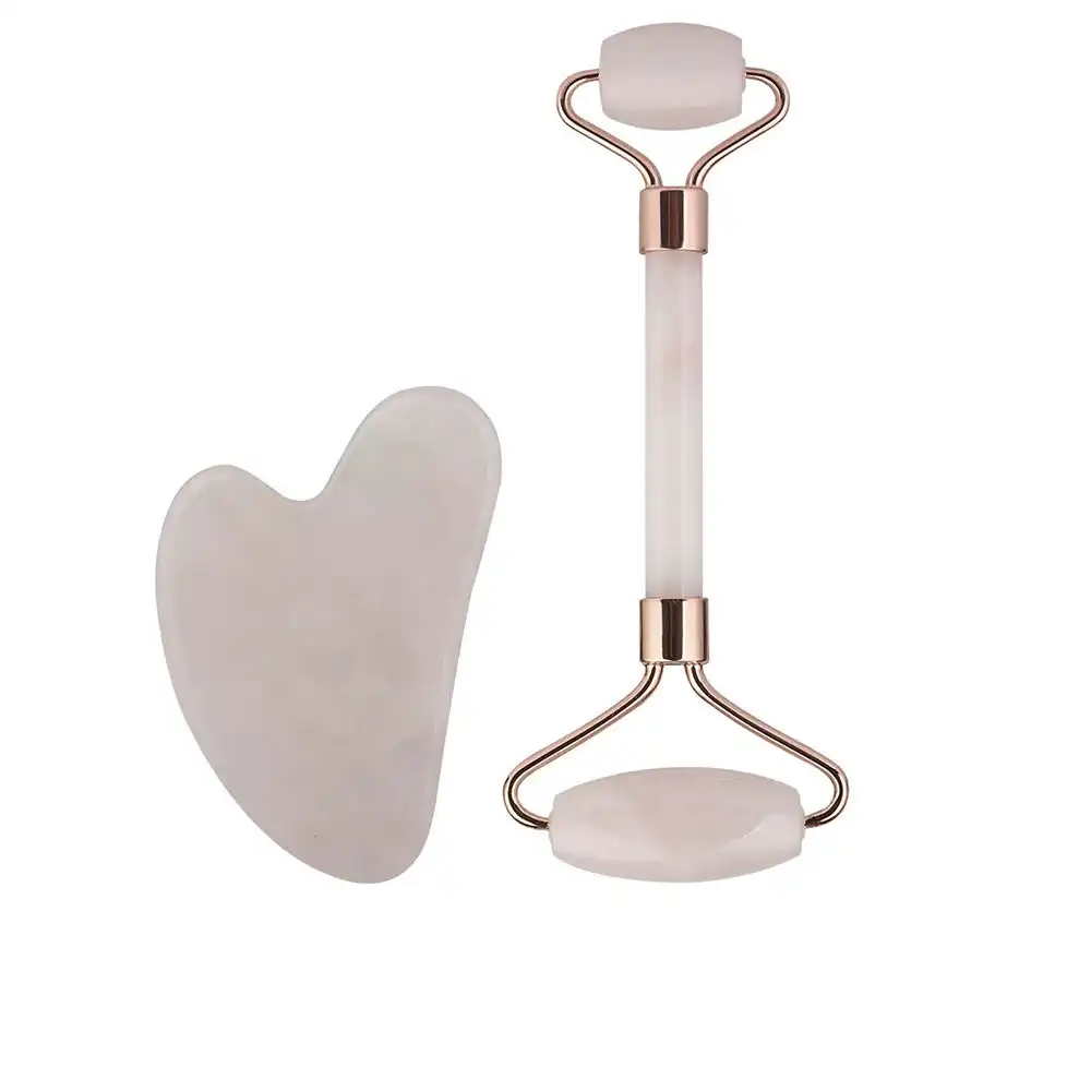 Gua Sha Y Rodillo De Jade Estuche 2 pz - Paloma Beauties - Comparador de precios