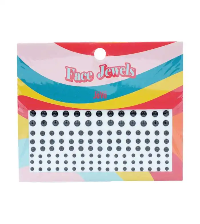 Jovo - Adhesivos para rostro Face Jewels - Negro - Jovo - Comparador de precios