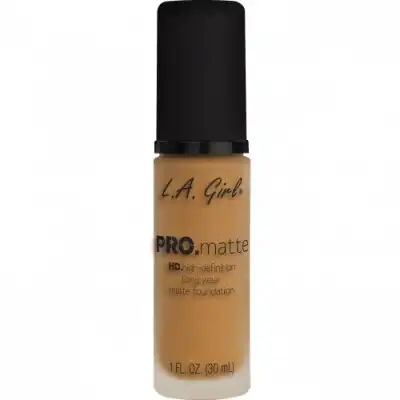 L.A Girl L.A. Girl Base de Maquillaje Pro Matte Golden Bronze, 30 ml - L.A Girl - Comparador de precios