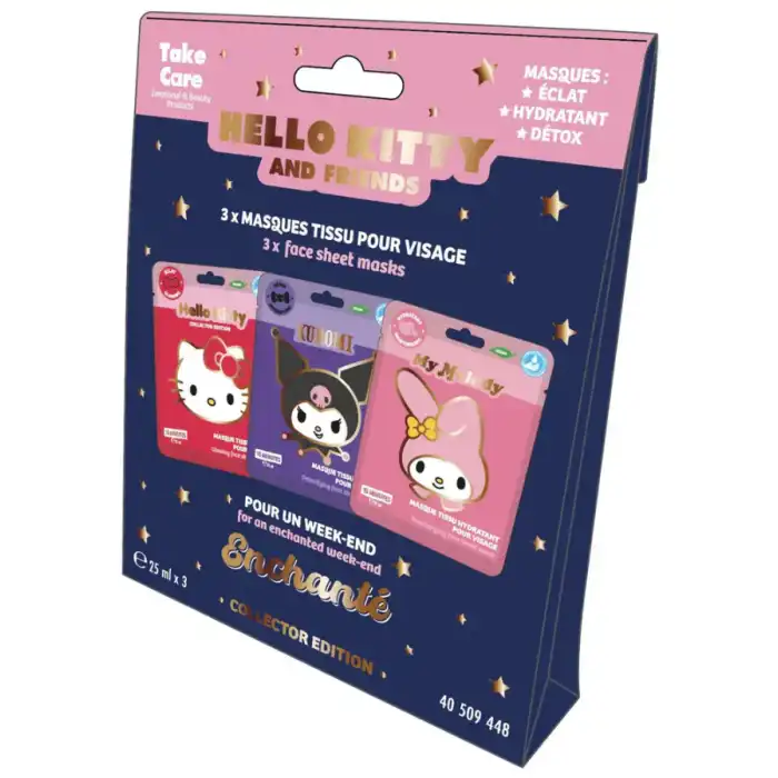 Mascarillas Faciales Hello Kitty - Friends - TAKE CARE - Comparador de precios
