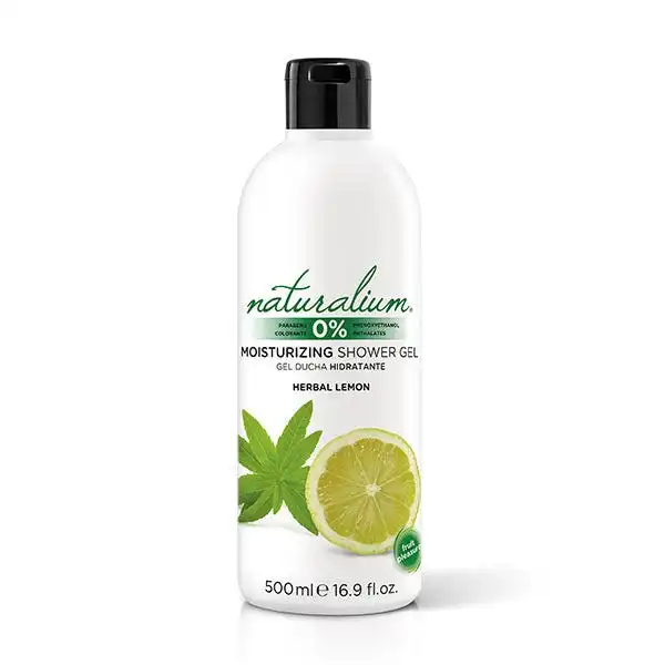 Moisturizing Shower Gel Herbal Lemon - NATURALIUM - Comparador de precios