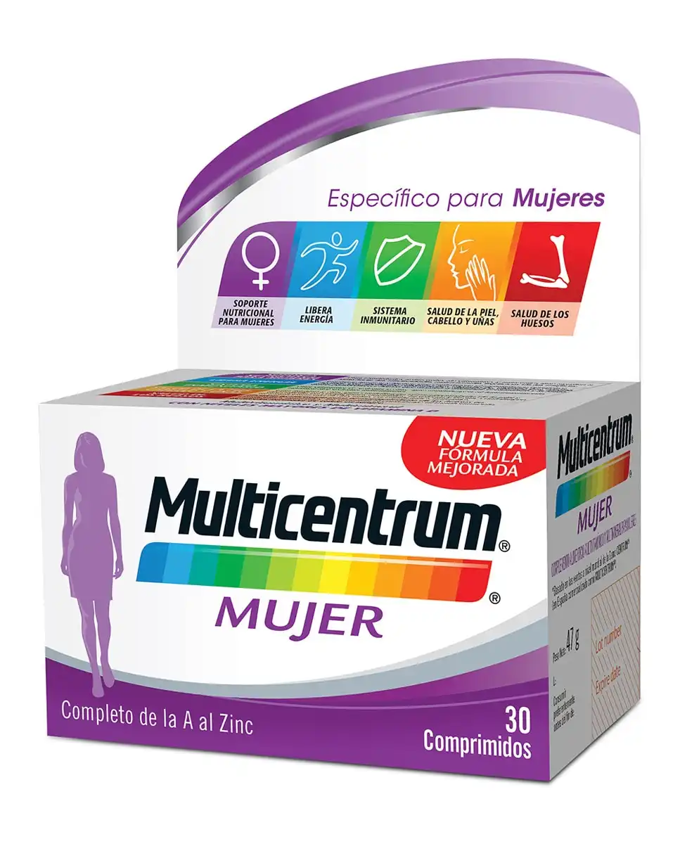 Multicentrum - Comprimidos Mujer - Multicentrum - Comparador de precios