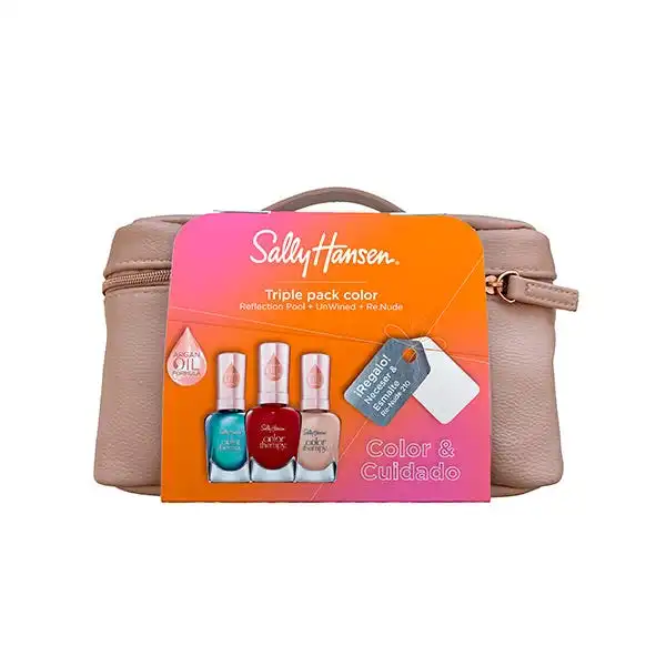 Neceser Rosa 3 Color - Sally Hansen - Comparador de precios