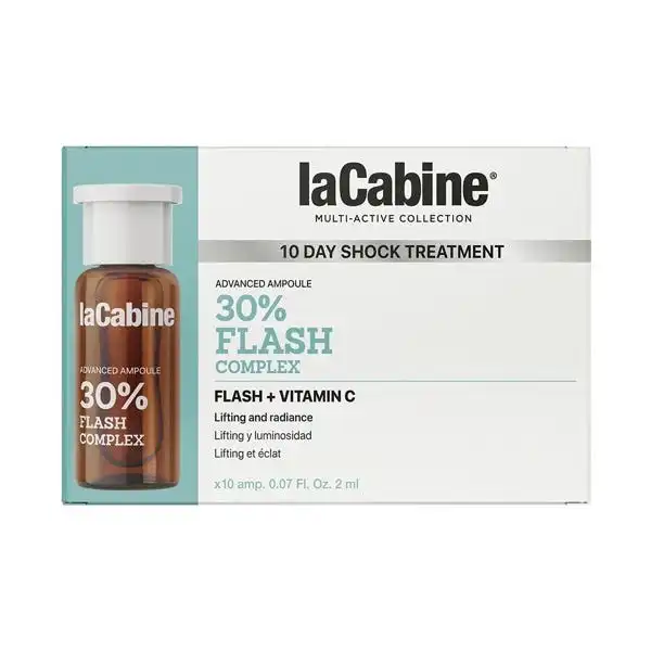 Pack 10 Ampollas 30% Flash Complex - LACABINE - Comparador de precios