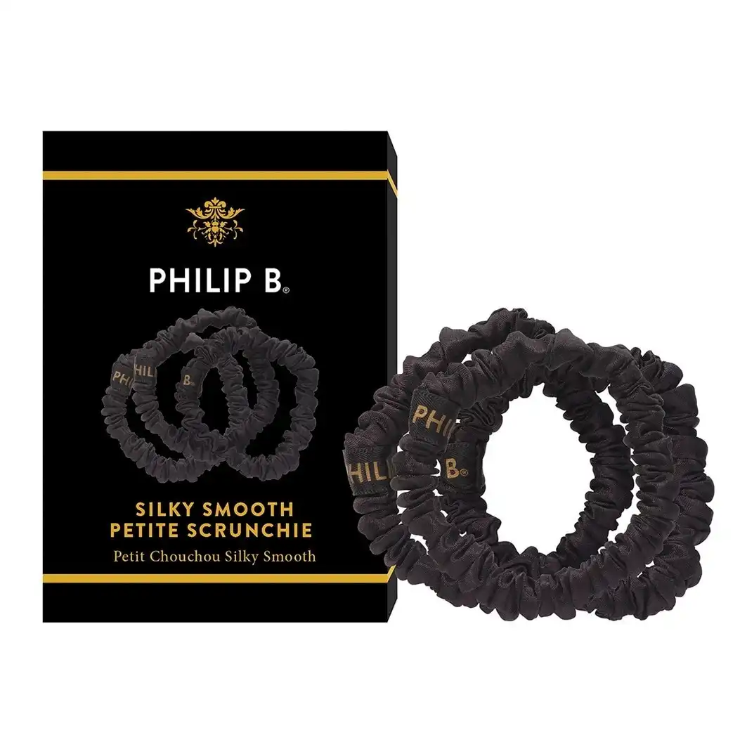 Petite Black Scrunchie Goma de pelo 1 Un - Philip B. - Comparador de precios