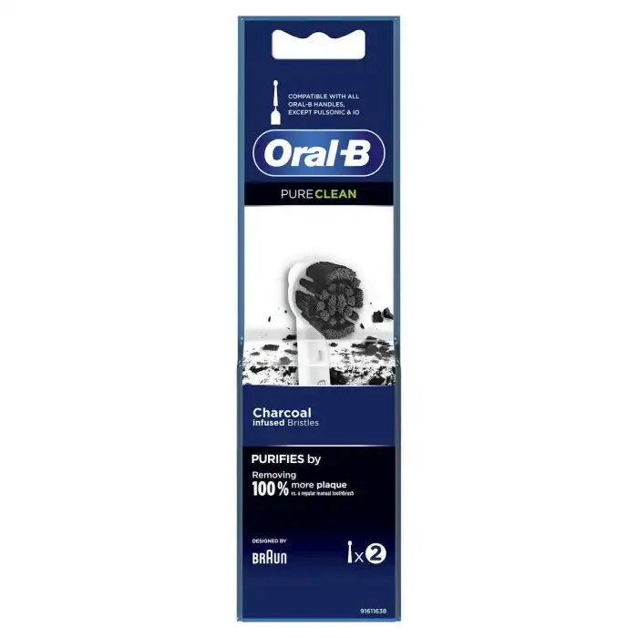 Recambio Cepillo Dental Eléctrico Pure Clean Charcoal - Oral-B - Comparador de precios