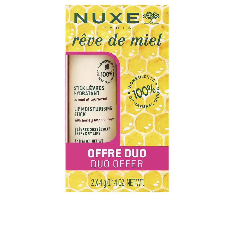 Rêve De Miel Stick De Labios Hidratante lote 2 x 4 gr - NUXE - Comparador de precios