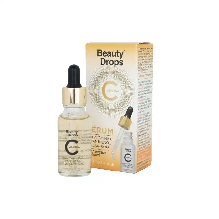 Sérum con Vitamina C, D-Panthenol y Alantoína 20 ml - Beauty Drops - Comparador de precios
