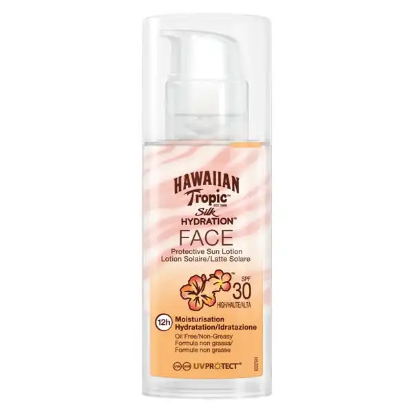 Silk Hidration Air Soft Face Protective Spf 30 - Hawaiian Tropic - Comparador de precios