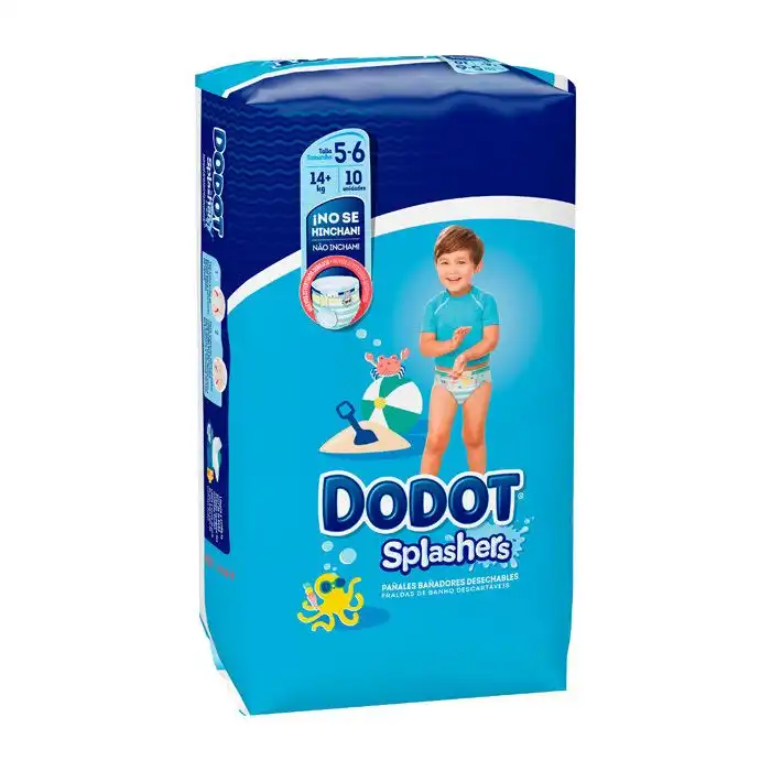 Splashers bañador desechable 14+ kg talla 5-6 - Dodot - Comparador de precios