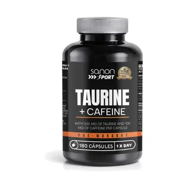 Taurina + Cafeína - Sanon Sport - Comparador de precios