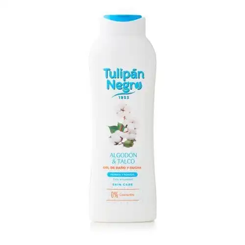Tulipan Negro Algodón y Talco 650 ml Gel de Ducha - Tulipan Negro - Comparador de precios