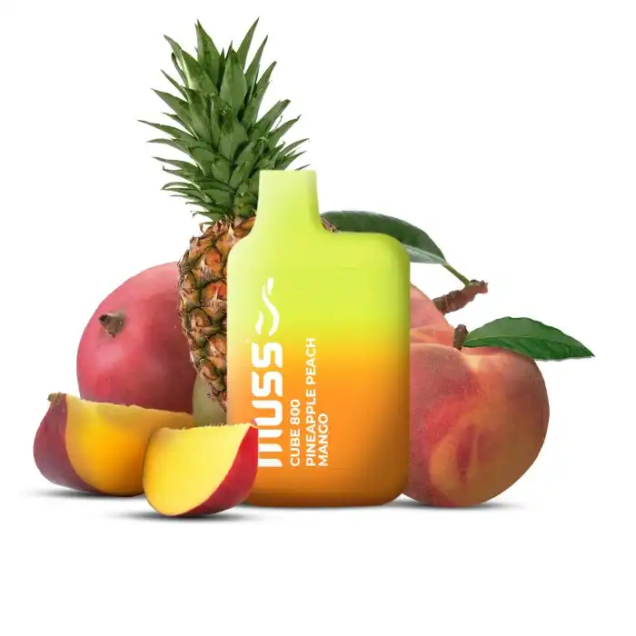 Vapeador Cube Pineapple Peach Mango 2% - Muss - Comparador de precios
