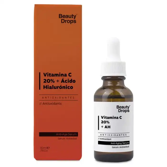 Vitamina C al 20% + Ácido Hialurónico 30 ml - Beauty Drops - Comparador de precios