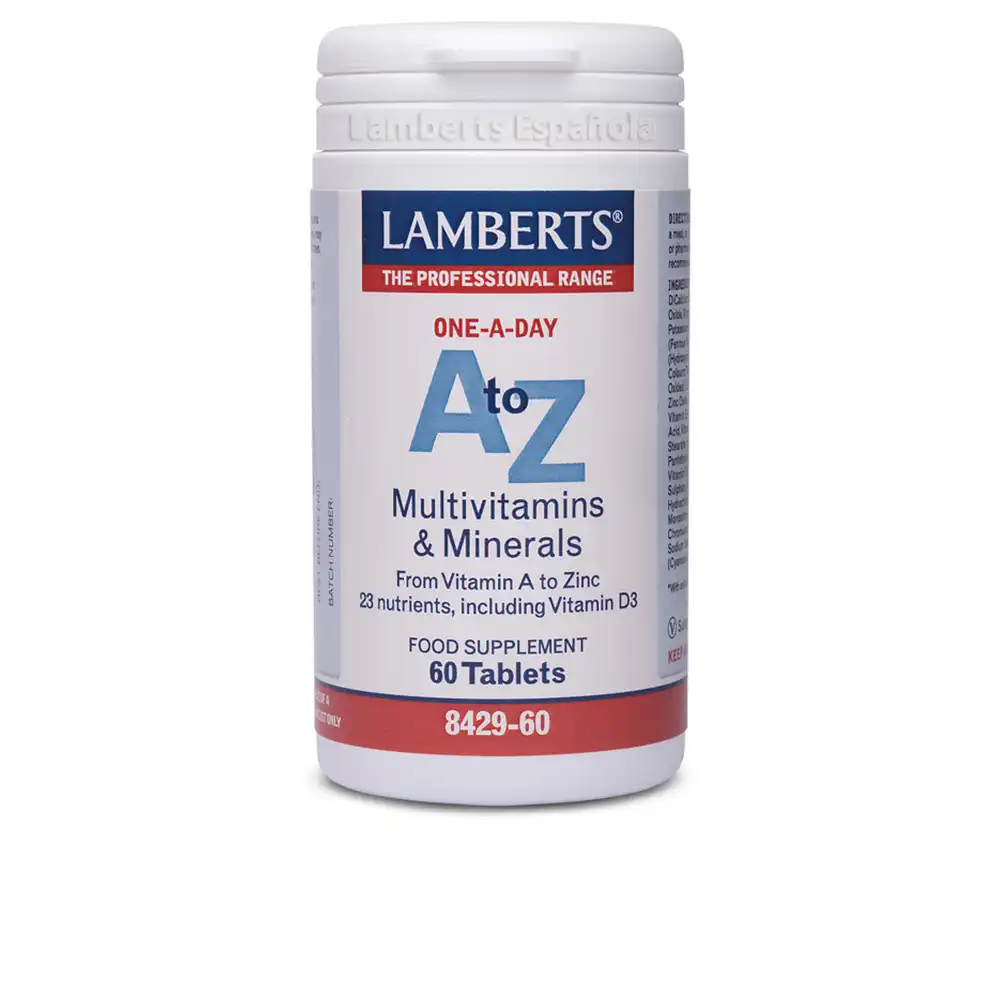 A-Z multivitaminas & minerales 60 cápsulas - Lamberts - Comparador de precios