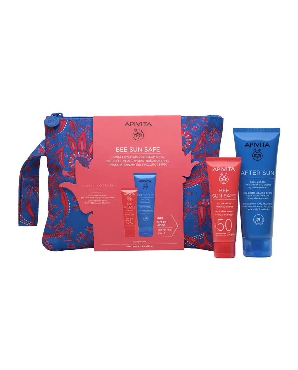 Apivita - Pack Gel-Crema Hydra Fresh SPF50 + Aftersun Apivita. - Apivita - Comparador de precios