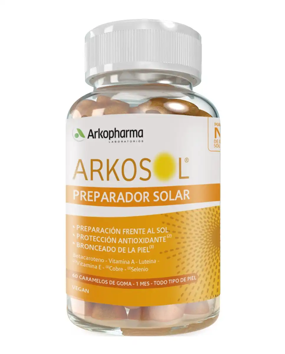 Arkopharma - 60 Gummies Reparador Solar Arkosol - Arkopharma - Comparador de precios