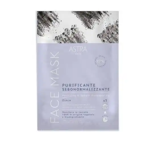 Astra Skin Purificadora Sebonormalizante Und. Mascarilla Facial - Astra - Comparador de precios