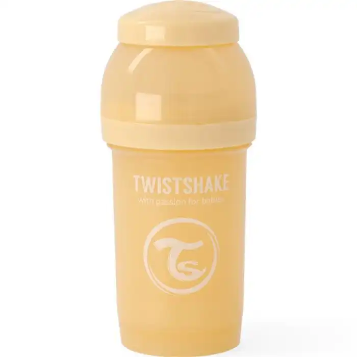 Biberón Anticólico Caramelo Beige 180 ml - Twistshake - Comparador de precios