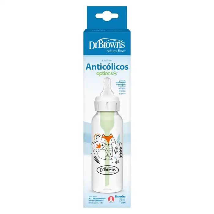 Biberón Anticólicos Options+ Boquilla Standard 250 ml - Dr Browns - Comparador de precios