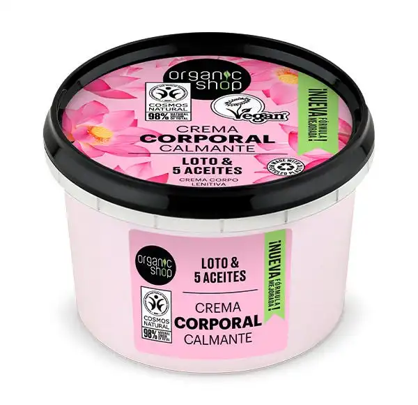 Body Cream Indian Lotus - Organic Shop - Comparador de precios