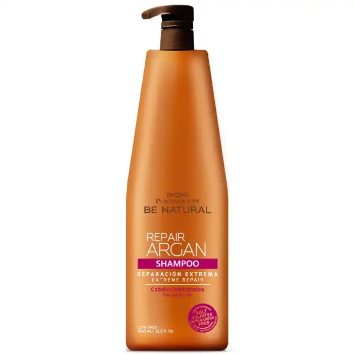 Champú Repair Argan 1000 ml - Be Natural - Comparador de precios