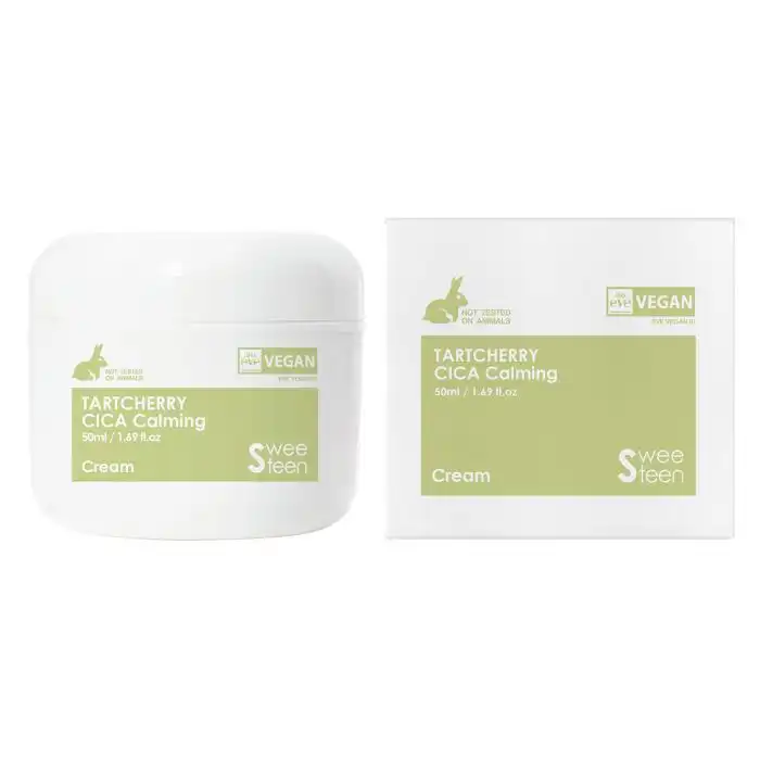 Crema Facial Calmante Tartcherry Cica 50 ml - Sweeteen - Comparador de precios