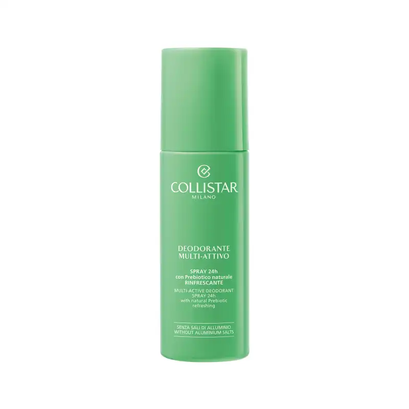 Desodorante Multi-attivo En Spray Con Prebiótico Natural 24h 100 Ml - Collistar - Comparador de precios
