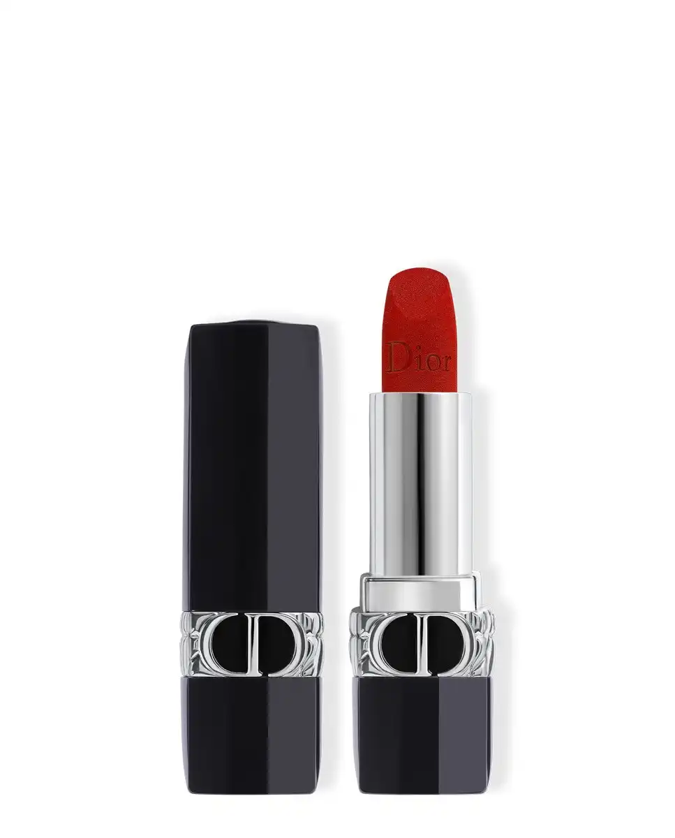 Dior - Barra De Labios Recargable Color Couture - 4 acabados: Satinado, Mate, Metalizado Y Aterciopelado - Tratamiento Floral - Confort Y Larga Duración - Dior - Comparador de precios