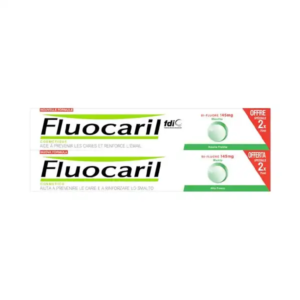 Duplo Bi Fluoré Menta - Fluocaril - Comparador de precios