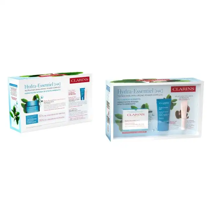 Estuche Hydra-Essentiel Hidratación Intensa de Efecto Inmediato 70 ml - Clarins - Comparador de precios