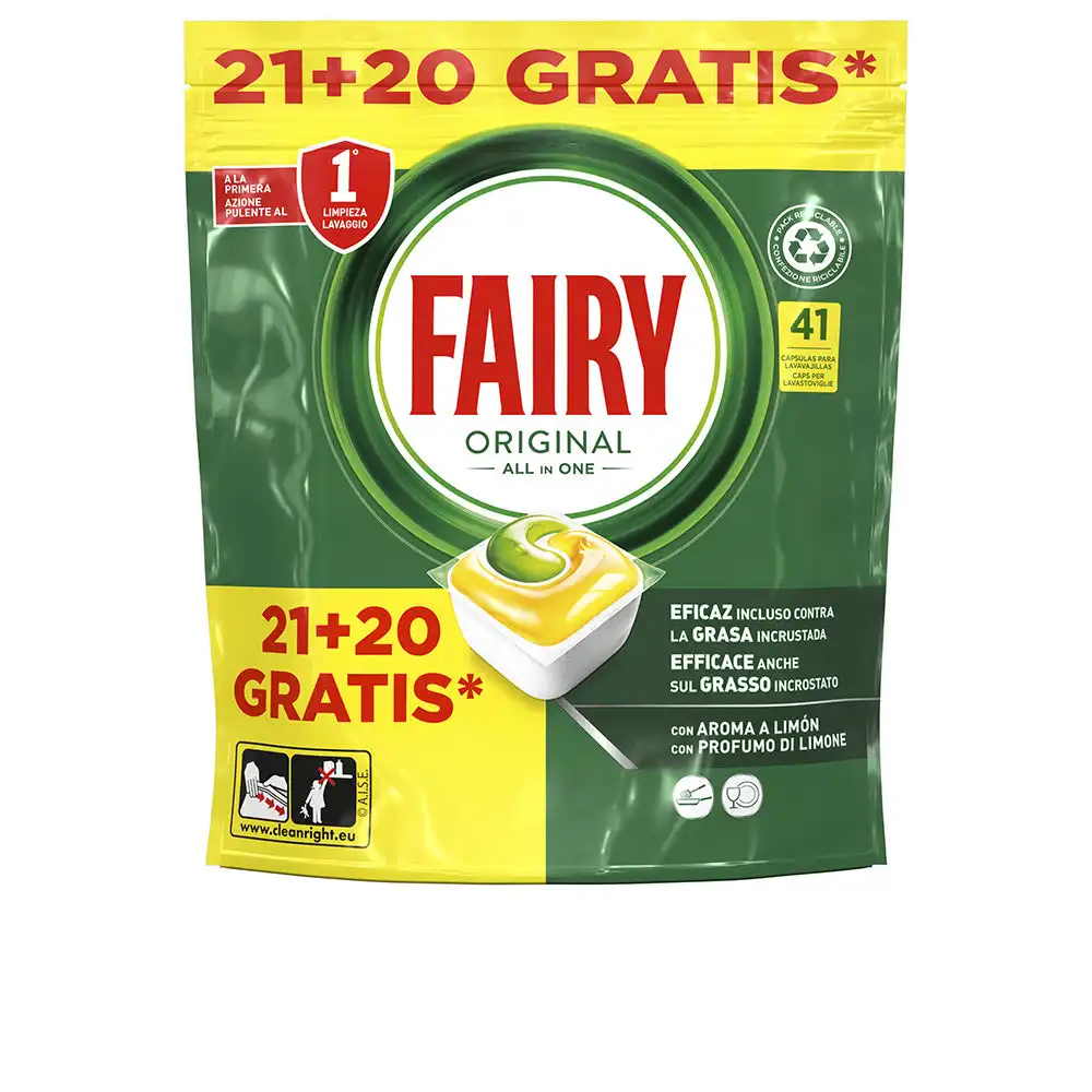 Fairy Todo En 1 Original lavavajillas 41 cápsulas - Fairy - Comparador de precios
