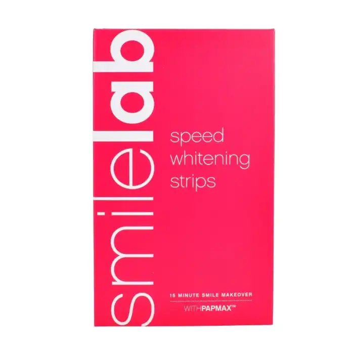 Flash Speed Whitening Strips Tratamiento Dental Blanqueador Efecto Rápido - SmileLab - Comparador de precios