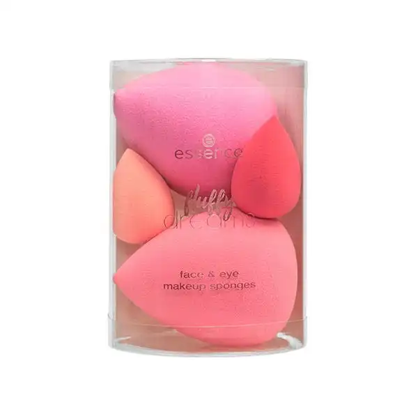Fluffy Esponjas Maquillaje Rostro Y Ojos - ESSENCE - Comparador de precios